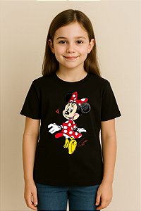 Camiseta Infantil Turma Do Mickey Mouse Minnie