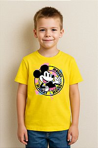Camiseta Infantil Turma Do Mickey Mouse Mickey