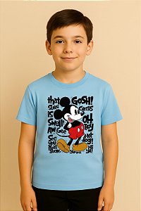Camiseta Infantil Turma Do Mickey Mouse Mickey