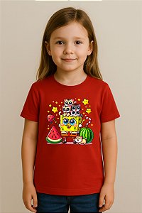 Camiseta Infantil Bob Esponja
