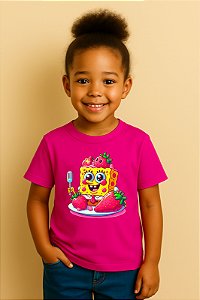 Camiseta Infantil Bob Esponja