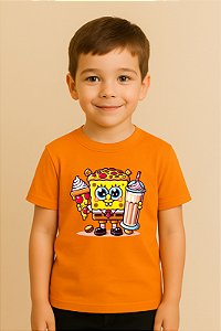 Camiseta Infantil Bob Esponja