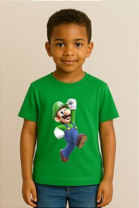 Camiseta Infantil Super Mario