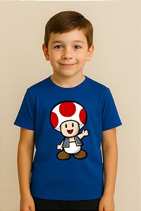 Camiseta Infantil Super Mario