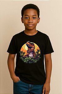 Camiseta Infantil Dinossauros