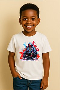 Camiseta Infantil Homem Aranha
