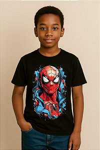 Camiseta Infantil Homem Aranha