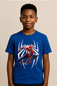 Camiseta Infantil Homem Aranha