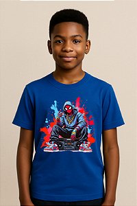 Camiseta Infantil Homem Aranha
