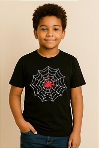 Camiseta Infantil Homem Aranha
