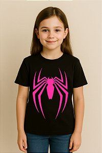 Camiseta Infantil Homem Aranha