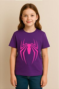 Camiseta Infantil Homem Aranha