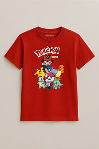 Camiseta Infantil Pokemon