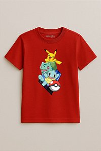 Camiseta Infantil Pokemon