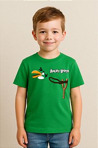 Camiseta Infantil Angry Birds