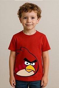 Camiseta Infantil Angry Birds