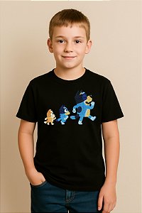 Camiseta Infantil Bluey