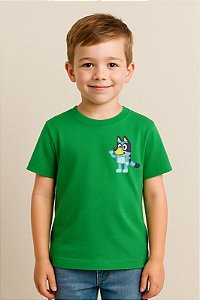 Camiseta Infantil Bluey