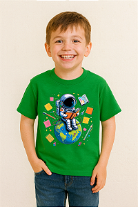 Camiseta Infantil Astronauta