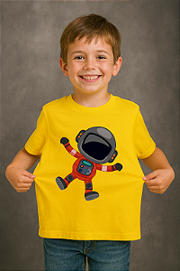 Camiseta Infantil Astronauta