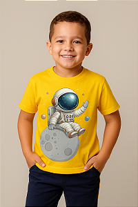 Camiseta Infantil Astronauta
