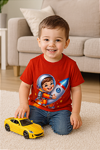 Camiseta Infantil Astronauta
