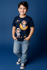 Camiseta Infantil Astronauta