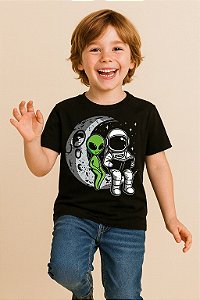 Camiseta Infantil Astronauta