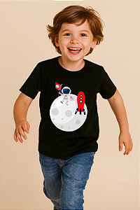 Camiseta Infantil Astronauta