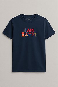 Camiseta Infantil I am Happy