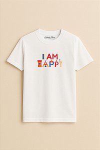 Camiseta Infantil I am Happy