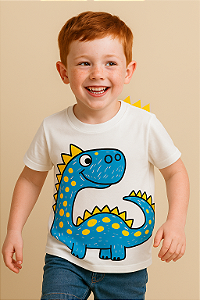 Camiseta Infantil Orelinhas Dino