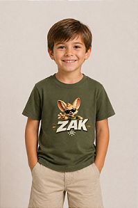 Camiseta Infantil Zak