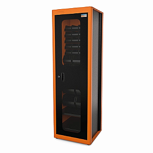 Armário para Ferramentas com 1 Porta, 29 Caixas Plásticas BIN e Visor Tramontina PRO 44955021