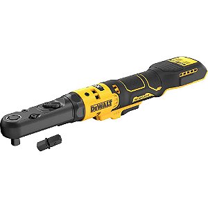 Chave catraca angular a bateria com encaixe intercambiável, 1/2" e 3/8", 20 V MAX, sem bateria e sem carregador, DCF510B DEWALT