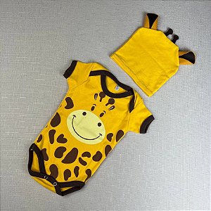 BODY TEMÁTICO GIRRAFINHA +TOUCA