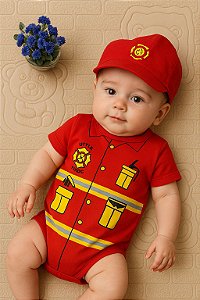 Body Bombeiro + Boina