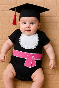 BODY FORMATURA MENINA + CAPELO +JABOUR