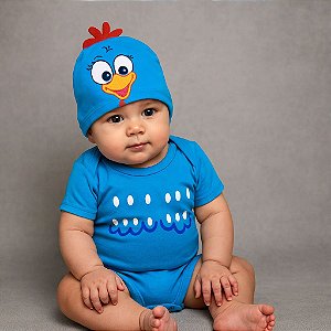 BODY GALINHA PINTADINHA+TOUCA
