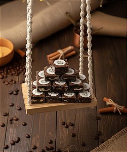 100 mini brownie recheado