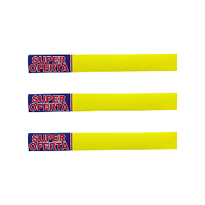 Cartaz Super Oferta 30cm x 3,5cm