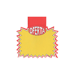 Cartaz Splash Oferta 11cm x 8cm | Código PP