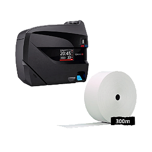 Bobina Térmica 57x300m para Relógio Ponto Eletrônico REP