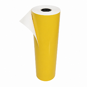 Bobina de Papel Amarela para Escrita Cartazista 80 g/m²