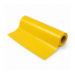 Bobina Plástica Amarela para Faixas e Cartazes 60 cm