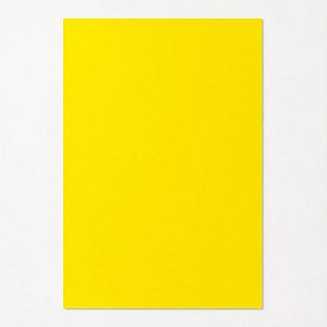 Cartaz Todo Amarelo 15cm x 23cm – Código 18D | Papel Cartão 250g | 50 ou 100 Folhas