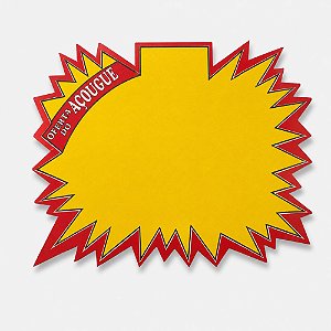 Cartaz Splash Oferta do Açougue 31cm x 23cm – Modelo A7 | Papel Cartão 250g | 50 ou 100 Folhas