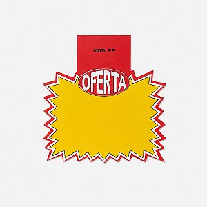 Cartaz Splash Promoção Pequeno 11cm x 8cm – Modelo PP | Papel Cartão 250g | 50 ou 100 Folhas