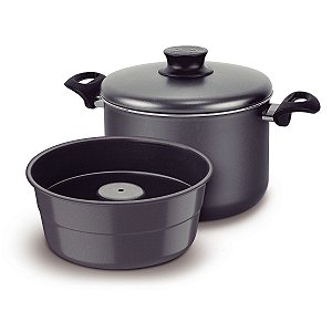 Panela Forma Pudim Aluminio 2PC 20Cm 4,5L Tramontin 20539620