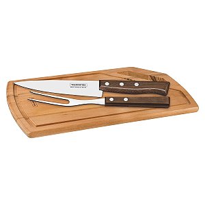 Garfo Faca Talher Churrasco Tradicional Tramontina 22299046